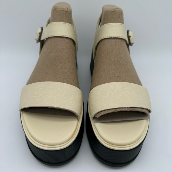 Sorel Dayspring Platform Sandal in Honey White Size 9.5 - Picture 5 of 12
